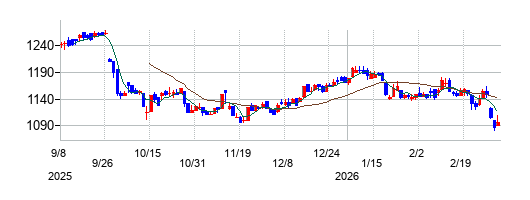 東邦システムサイエンスの株価チャート