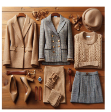 婦人用スーツ（秋冬物普通品）