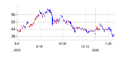 Direxion デイリー CSI 中国 インターネット インデックス株 ブル2倍 ETFの株価チャート