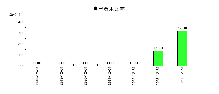 ハッチ・ワークの自己資本比率の推移