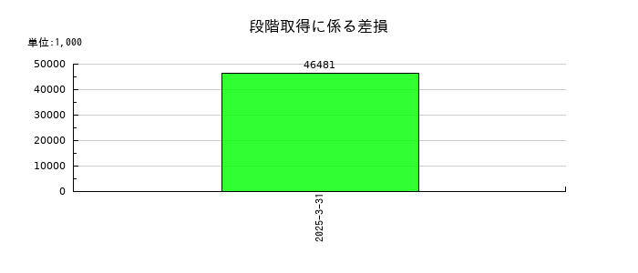 ヤマイチエステートの段階取得に係る差損の推移