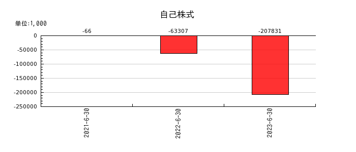 日本情報クリエイトの自己株式の推移