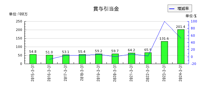 日本ラッドの無形固定資産合計の推移