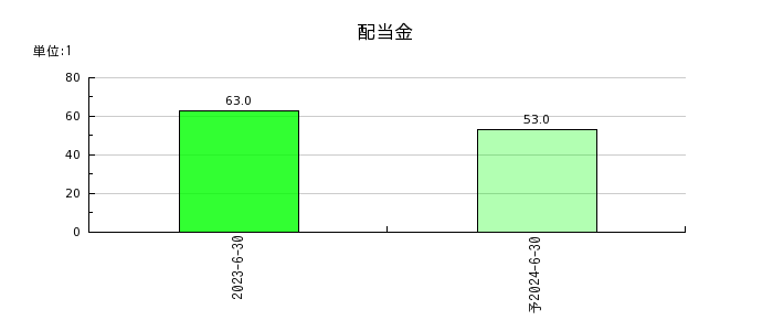 日本システムバンクの年間配当金推移