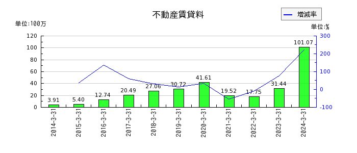 名古屋電機工業の無形固定資産合計の推移